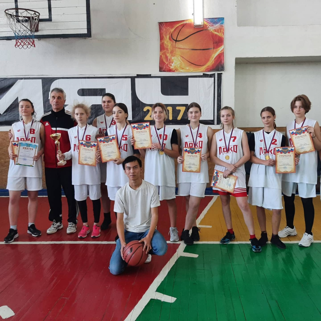 Зимний турнир по баскетболу среди девушек
